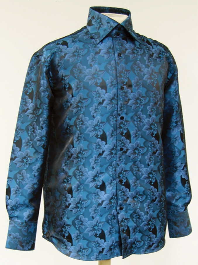 teal green mens dress shirt