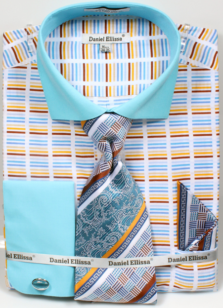 mens turquoise horizontal striped shirt